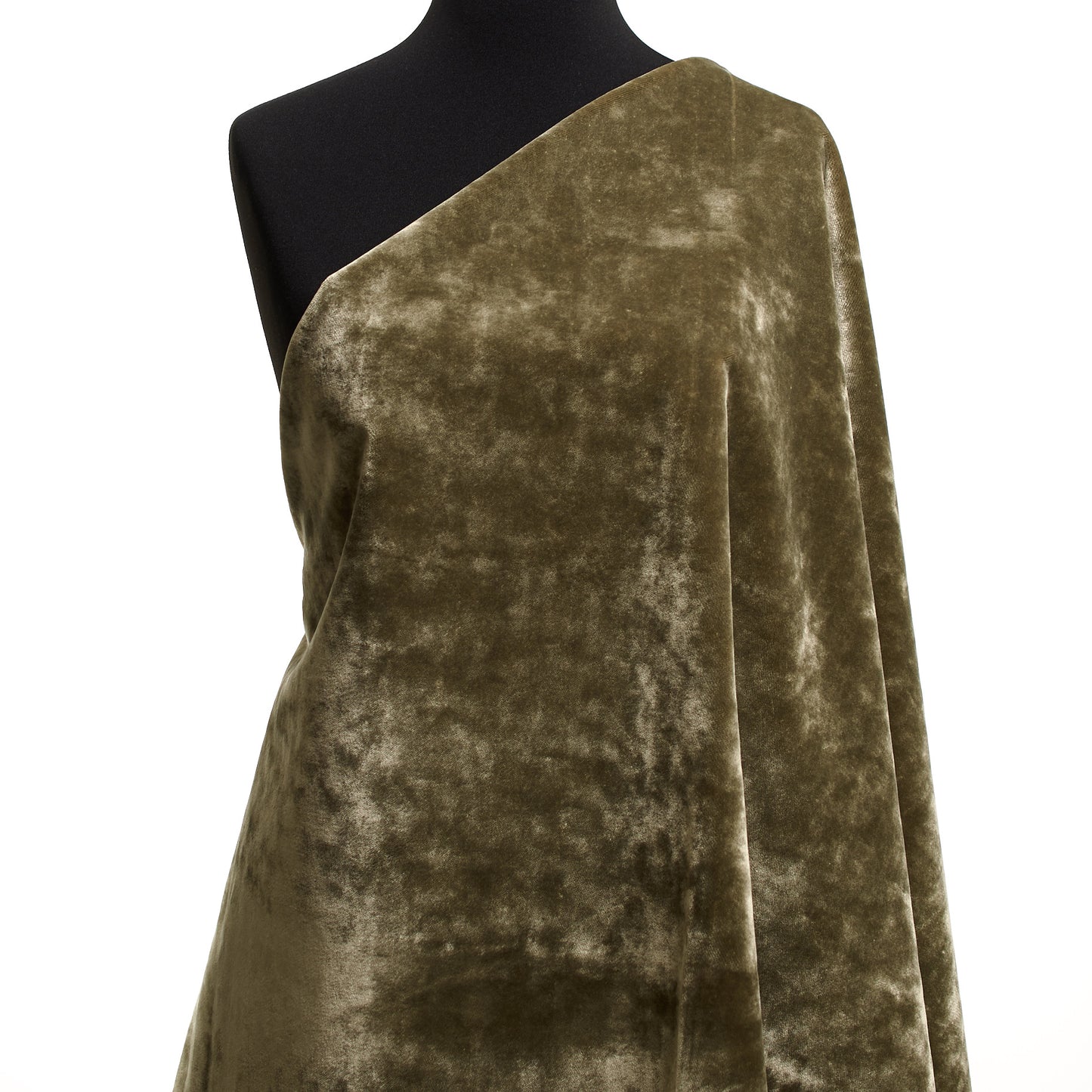 Viscose Cotton Velvet - Avocado textile image 3