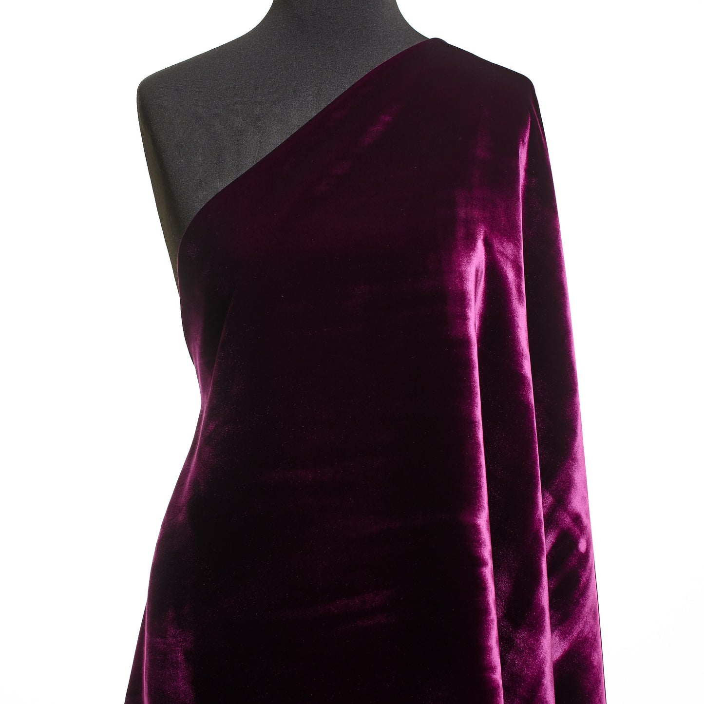 Viscose Cupro Velvet - Port Royale textile image 3