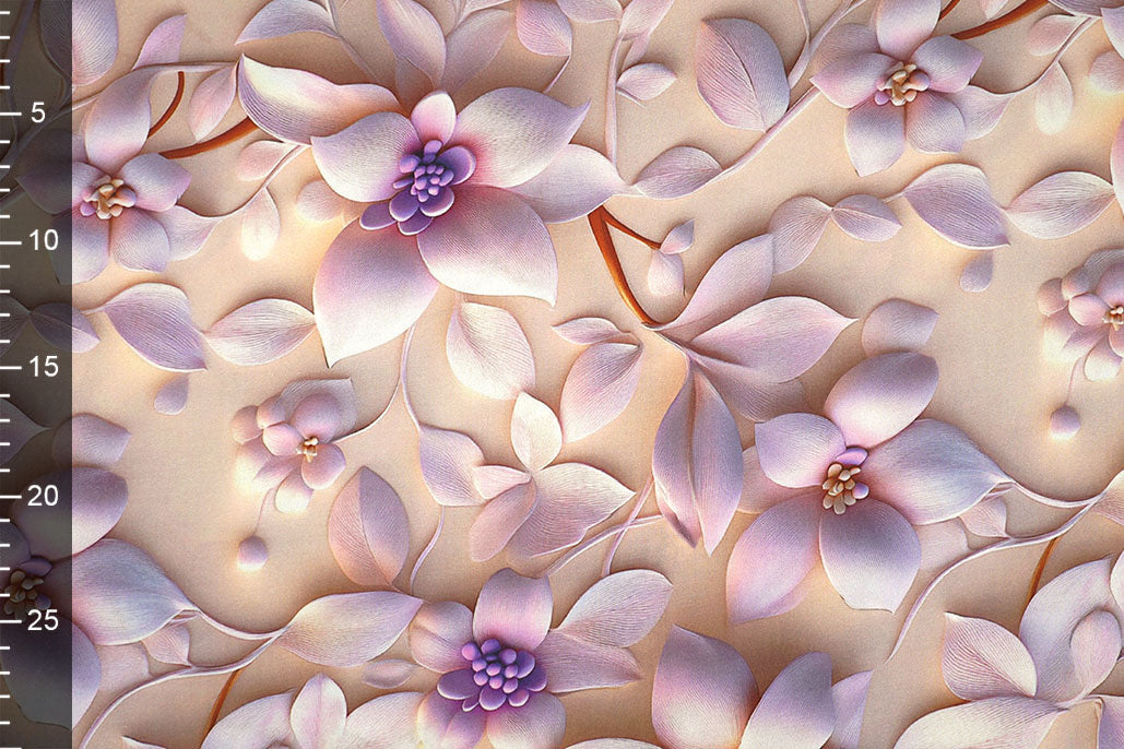 100% Viscose Lunova Flowers secondary textile image