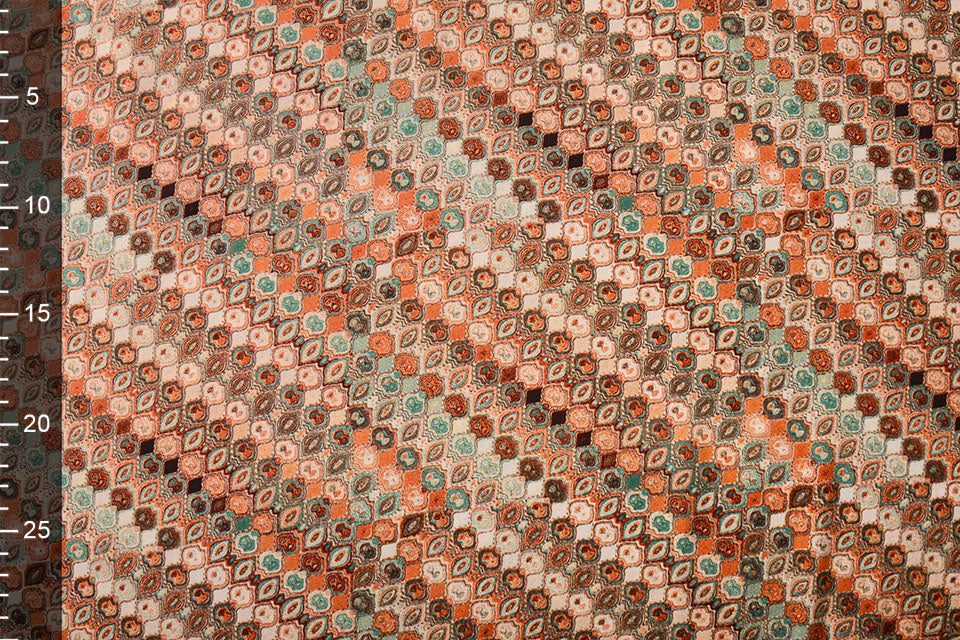 100% Viscose Seli Orange secondary textile image