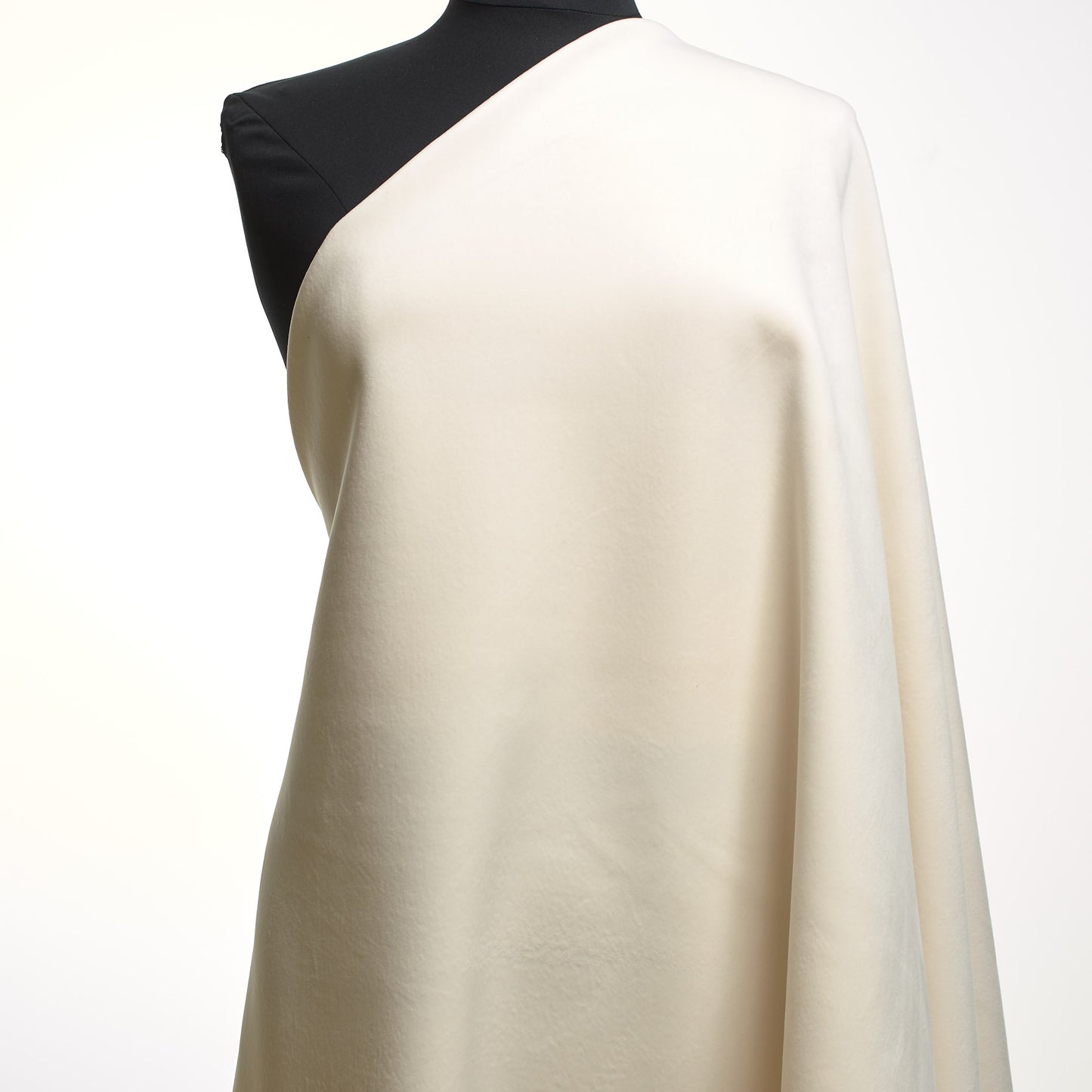Velvet Viscose Jersey - Vanilla Ice textile image 3