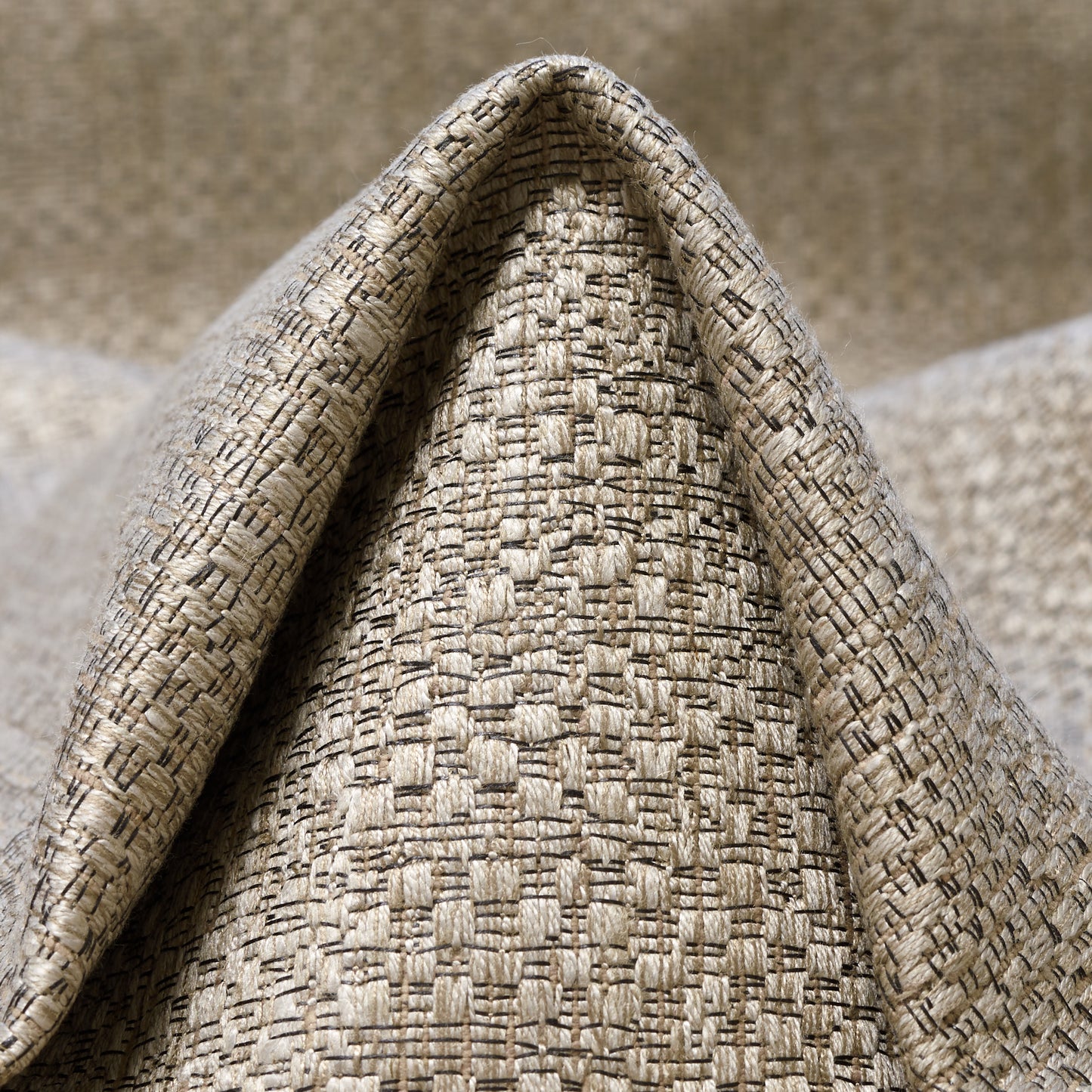 Textured Chennile Cotton - Chinchilla textile image 3