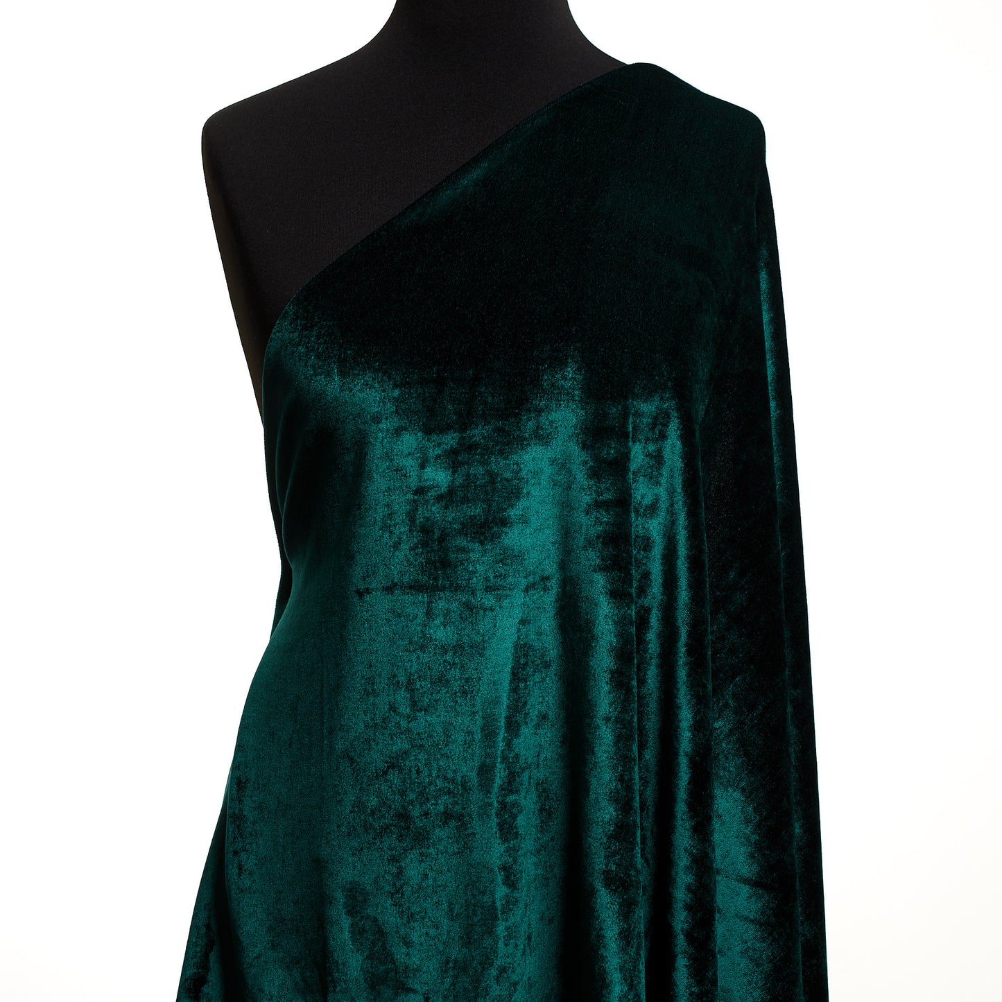 Velvet Viscose Jersey - Hunter Green textile image 2