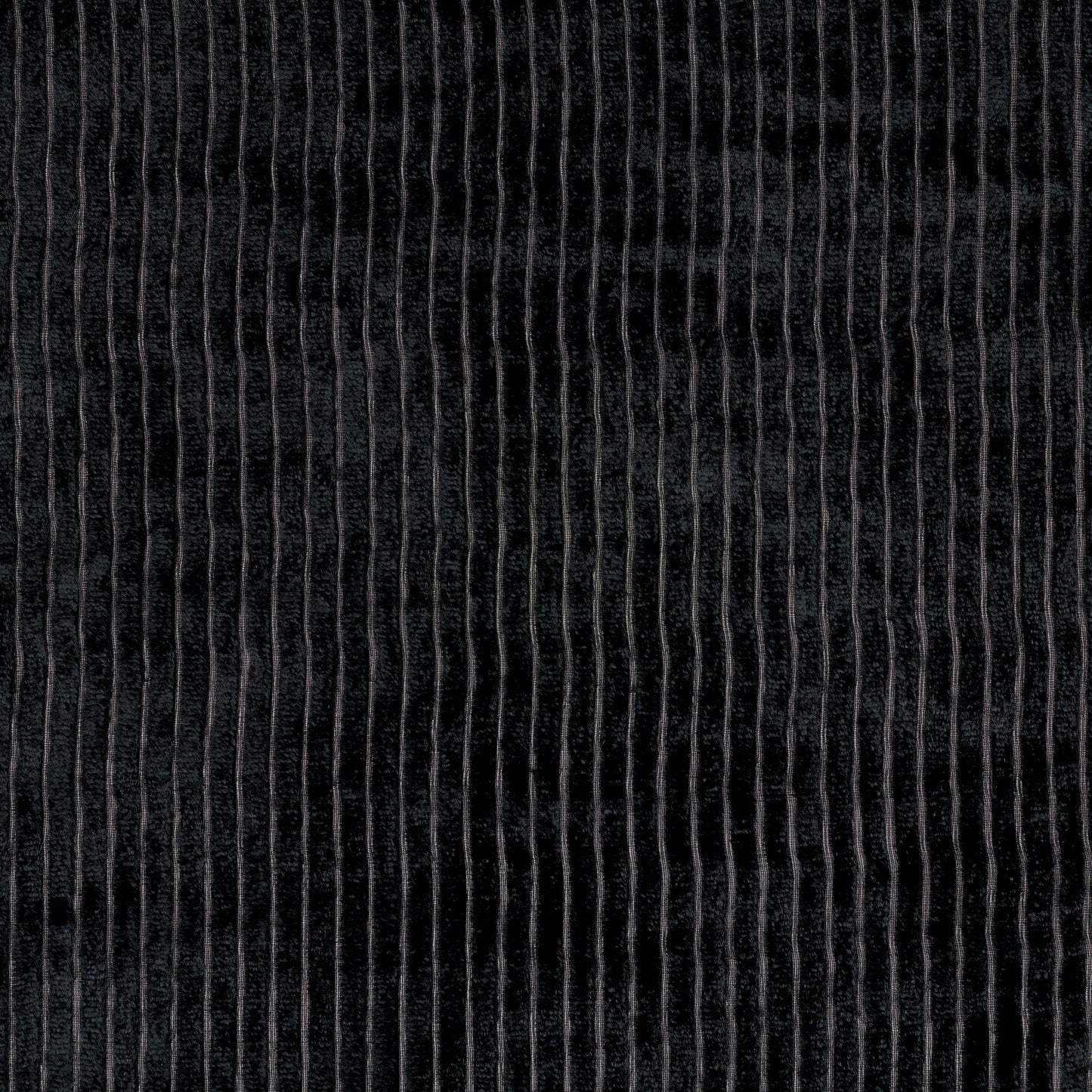 Viscose Silk Devore - Jet Black textile image 2