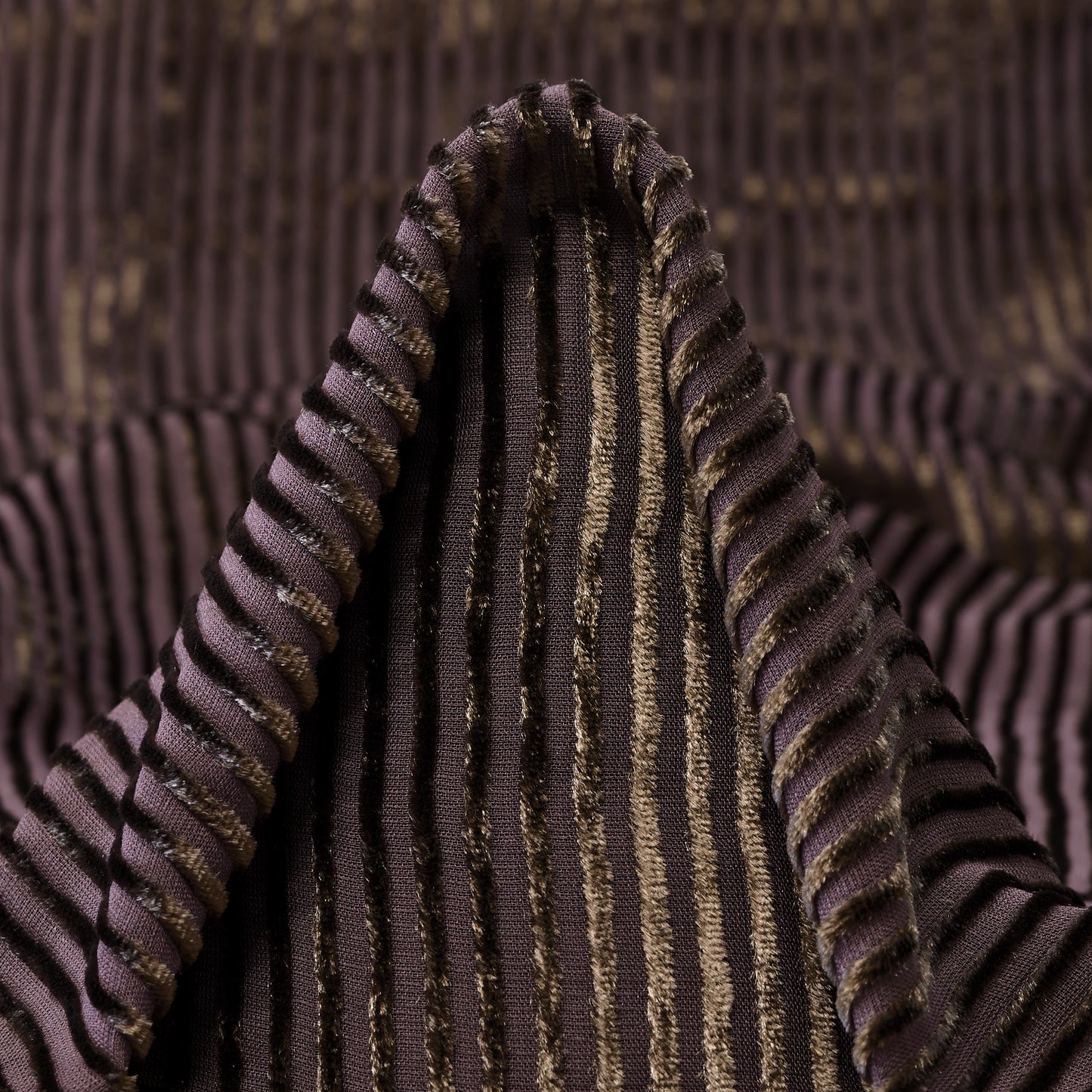 Viscose Silk Velvet - Coffee Quartz textile image 1