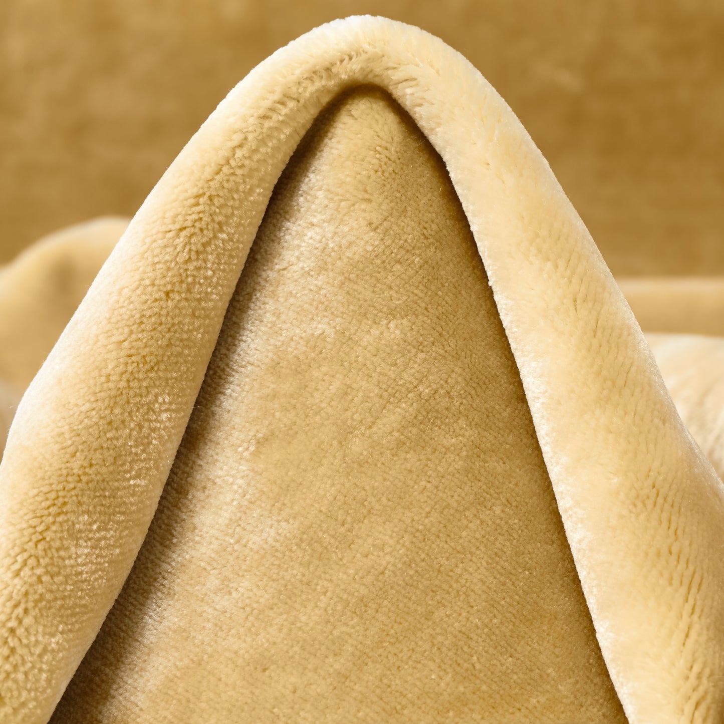 Viscose Cotton Velvet - Almond Buff textile image 1