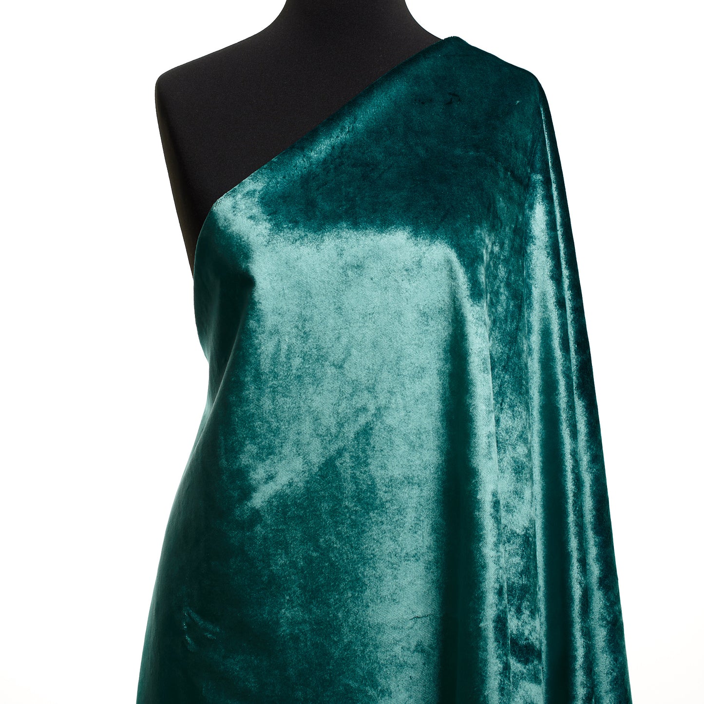Viscose Cotton Velvet - Pacific textile image 3
