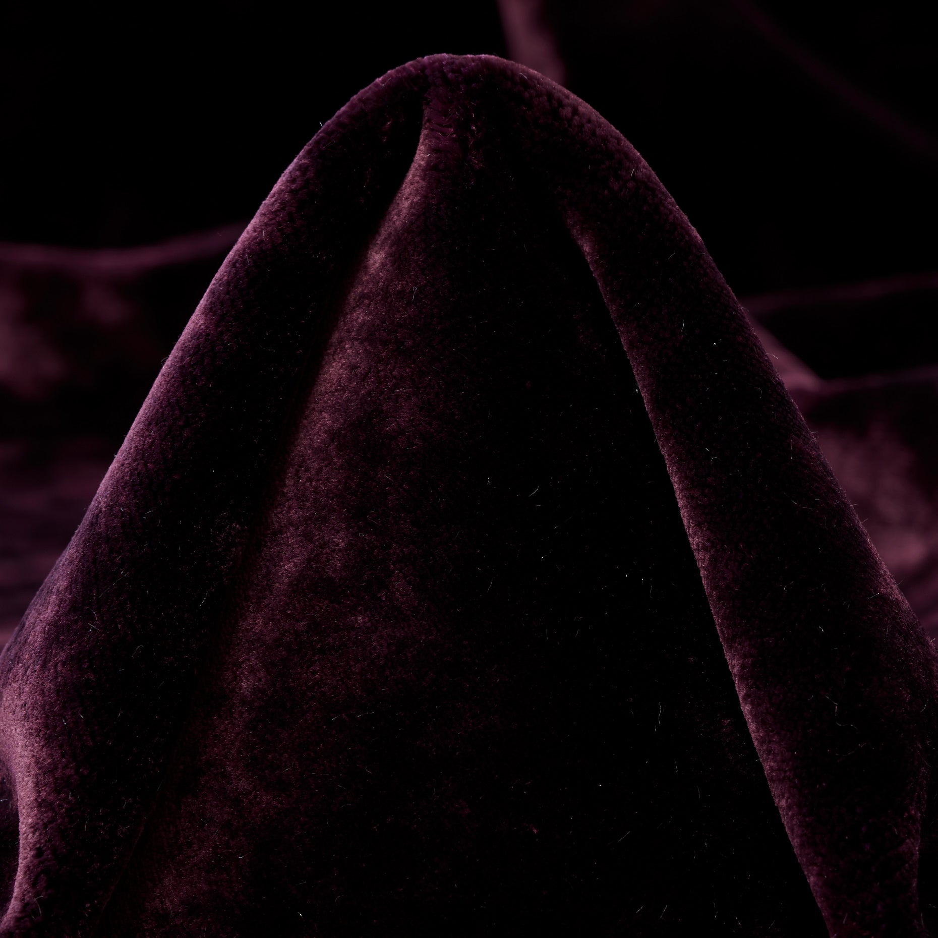 Viscose Cotton Velvet - Fig textile image 1
