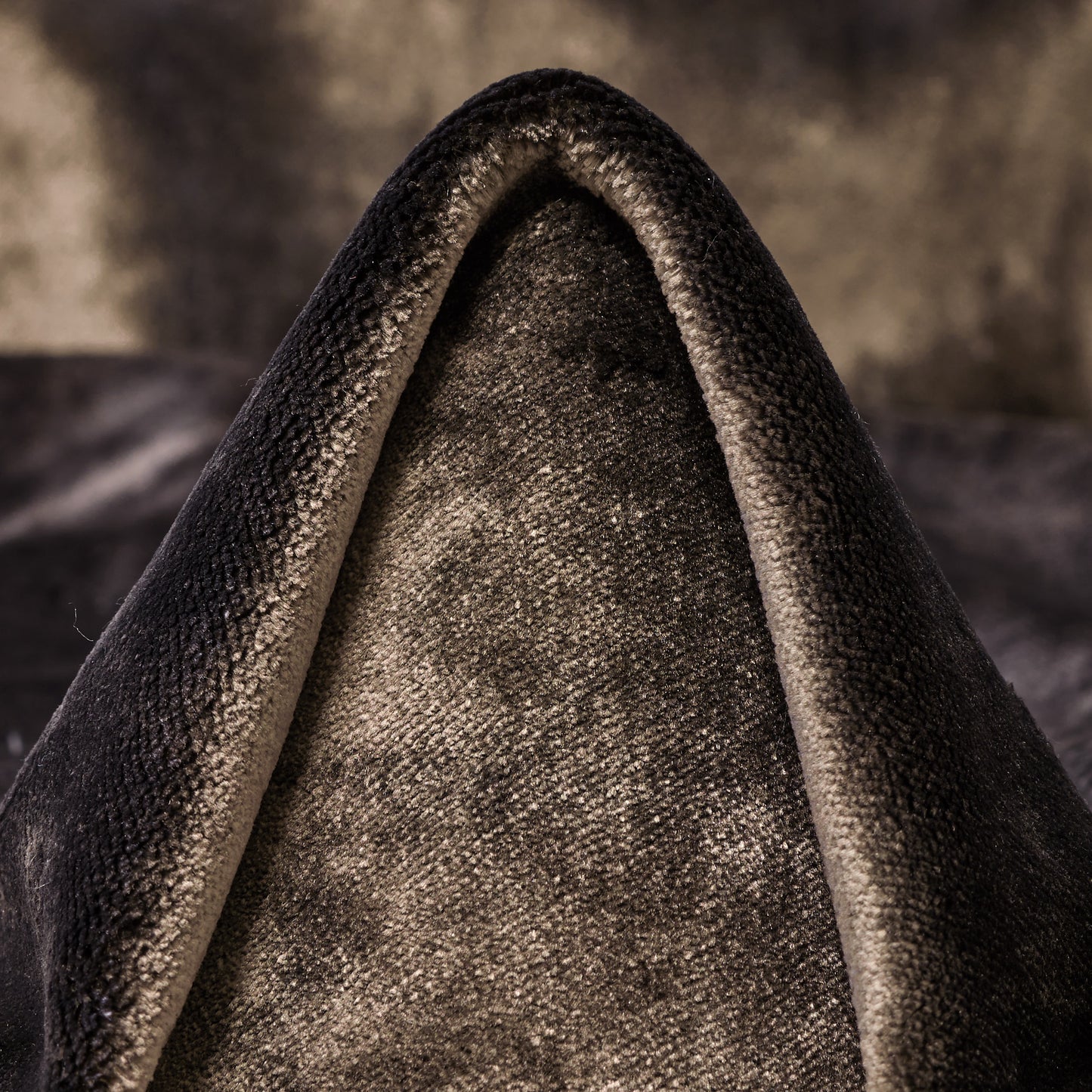 Viscose Cotton Velvet - Coffee Quartz textile image 1