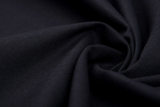 100% Cotton Black - 100% Cotton, ± 150 cm, ± 150 gram/m²