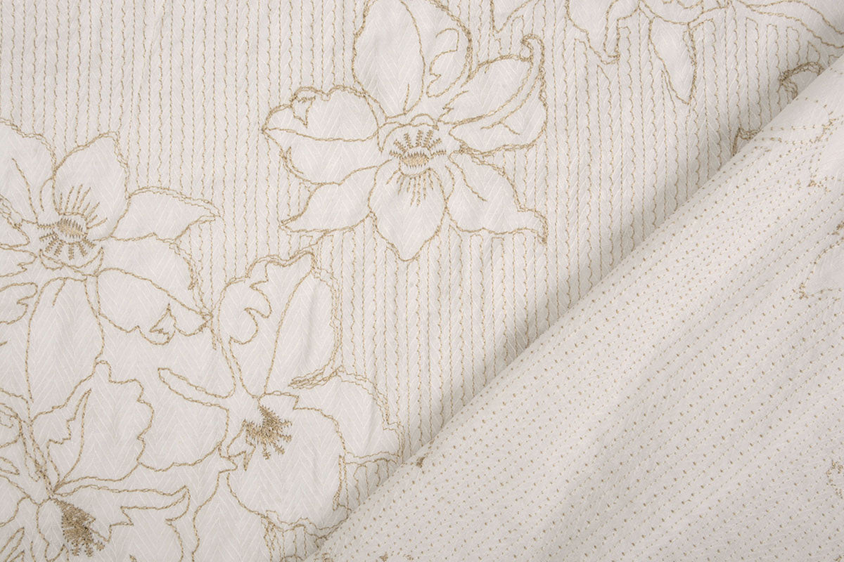 100% Cotton Embroidered Vita secondary textile image