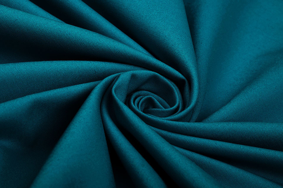 100% Cotton Petrol Blue - 100% Cotton, ± 140 cm, ± 150 gram/m²