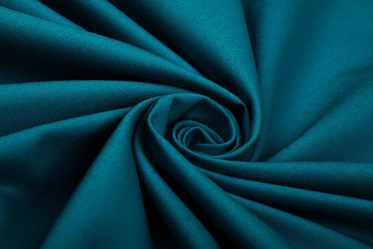 100% Cotton Petrol Blue - 100% Cotton, ± 140 cm, ± 150 gram/m²