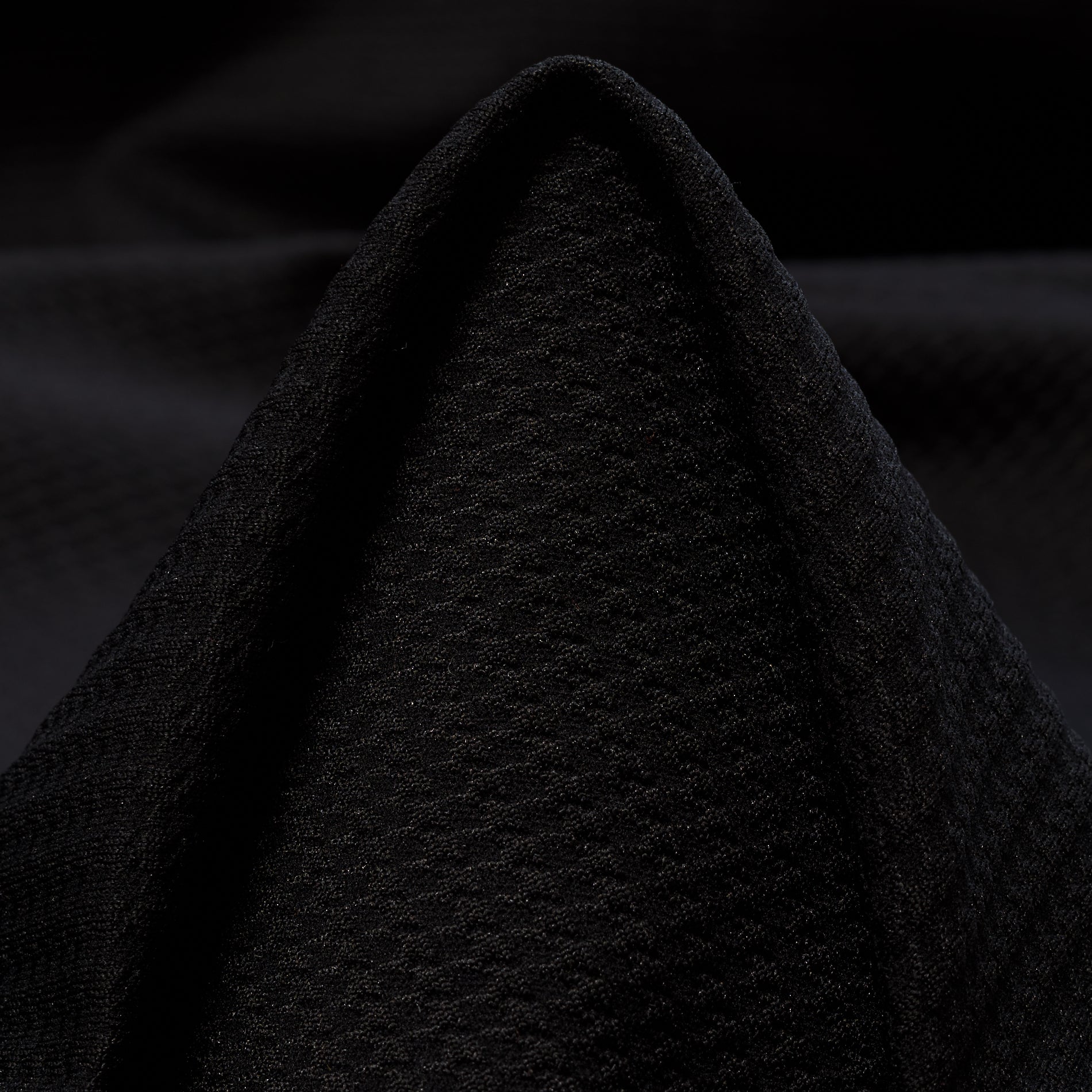 Caviar Nylon Jacquard Fabric textile swatch - 95% Nylon, 5% Elastane / 470 g/m / 139 cm