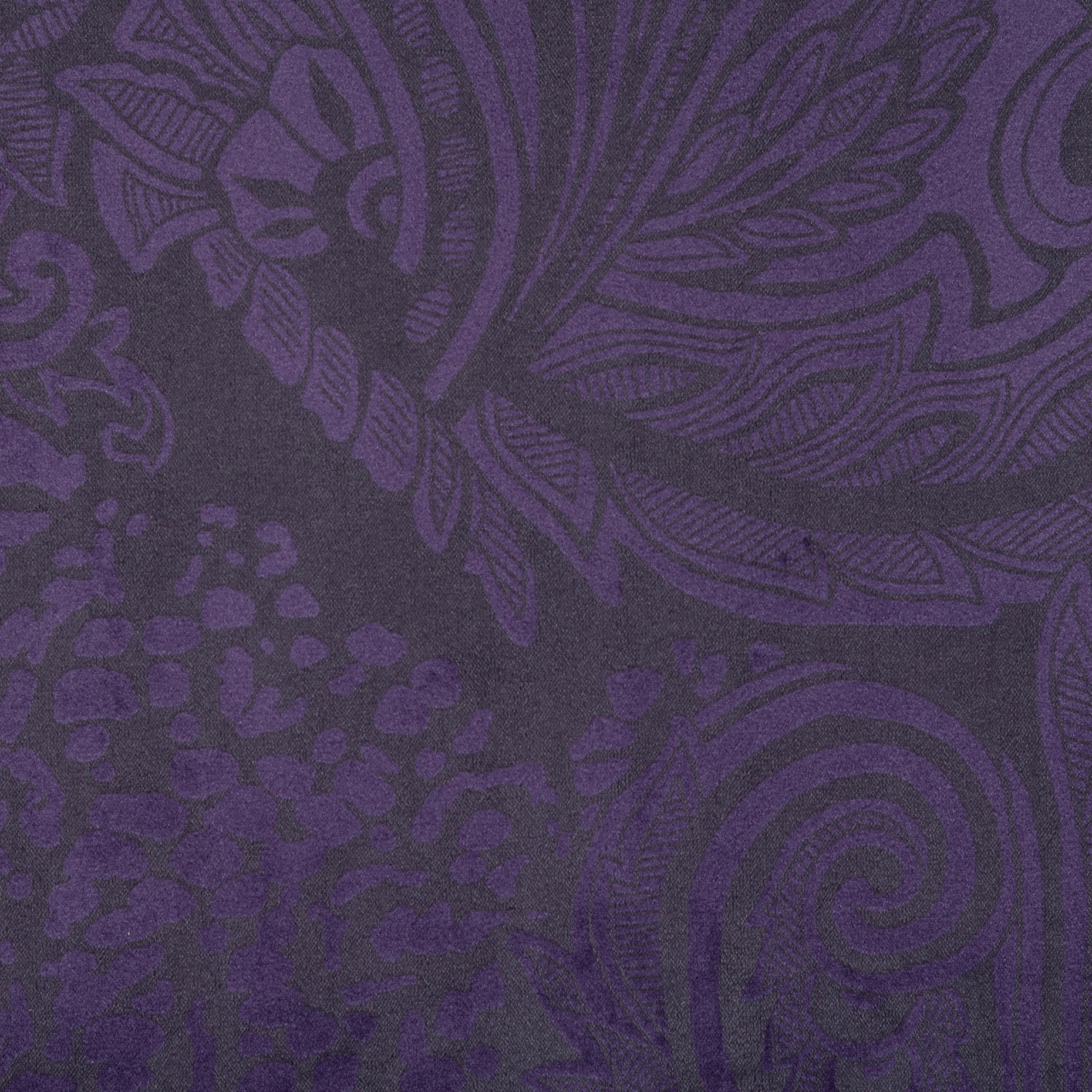 Micro Design Velvet - Dark Purple textile image 2
