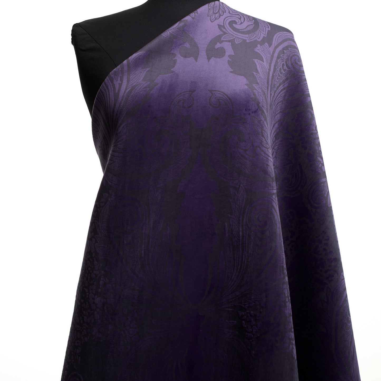 Micro Design Velvet - Dark Purple textile image 3