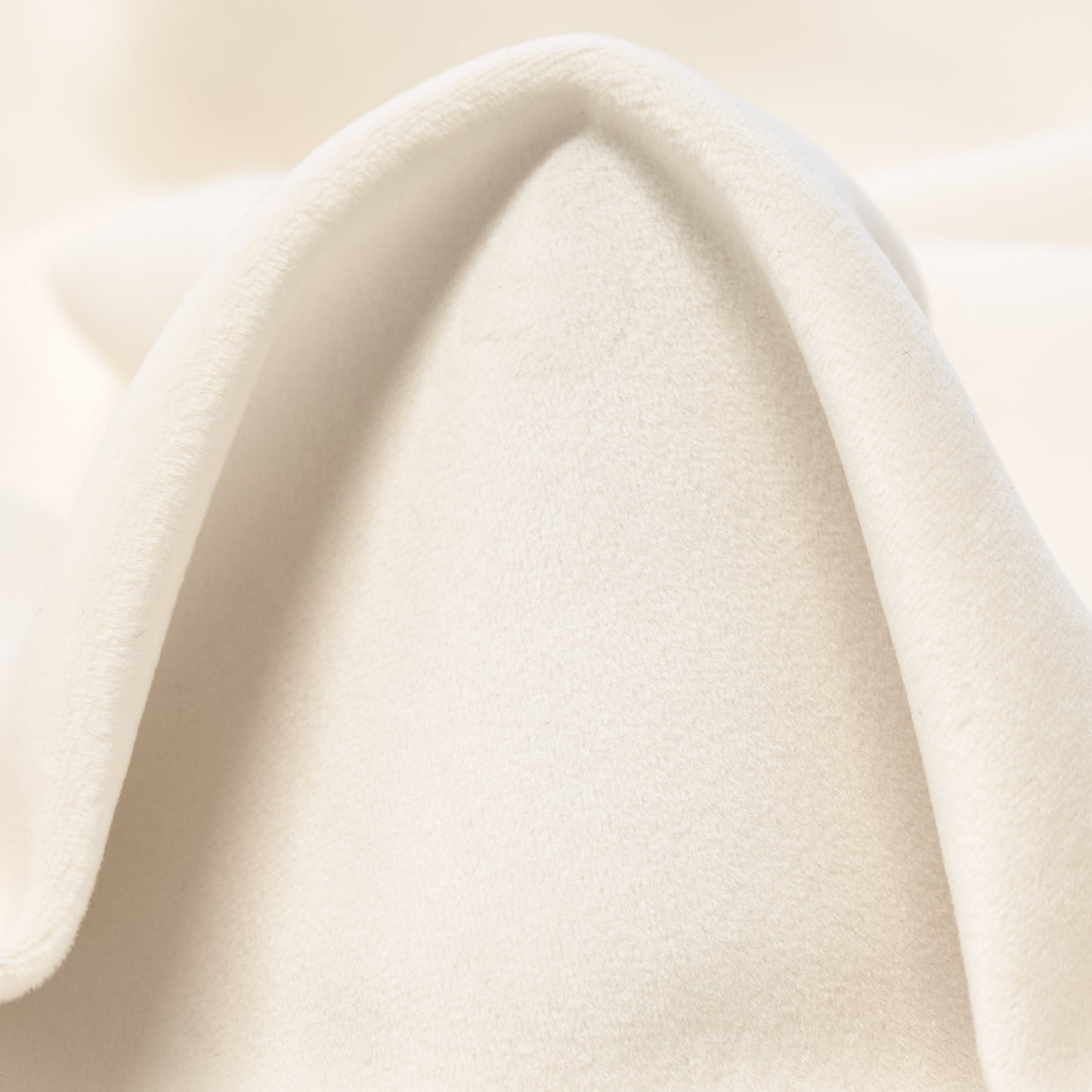 Velvet Viscose Jersey - Vanilla Ice textile image 1
