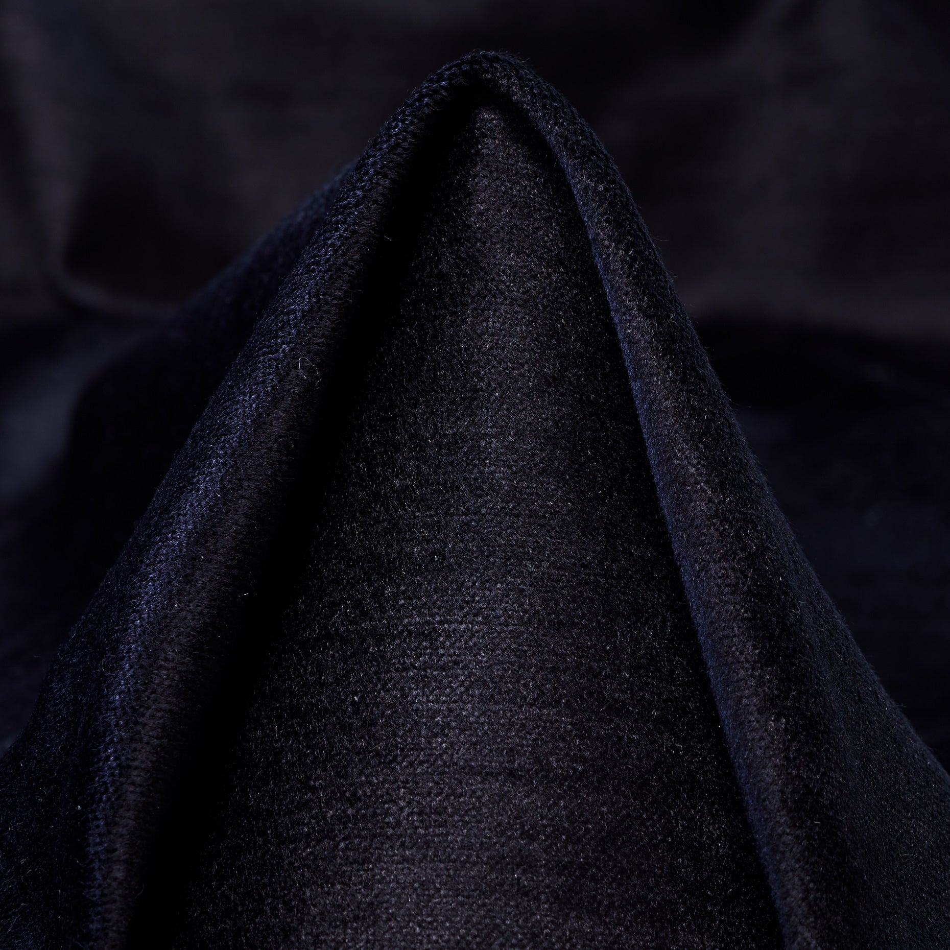 Cotton Ramie Velvet - Parisian Night textile image 1