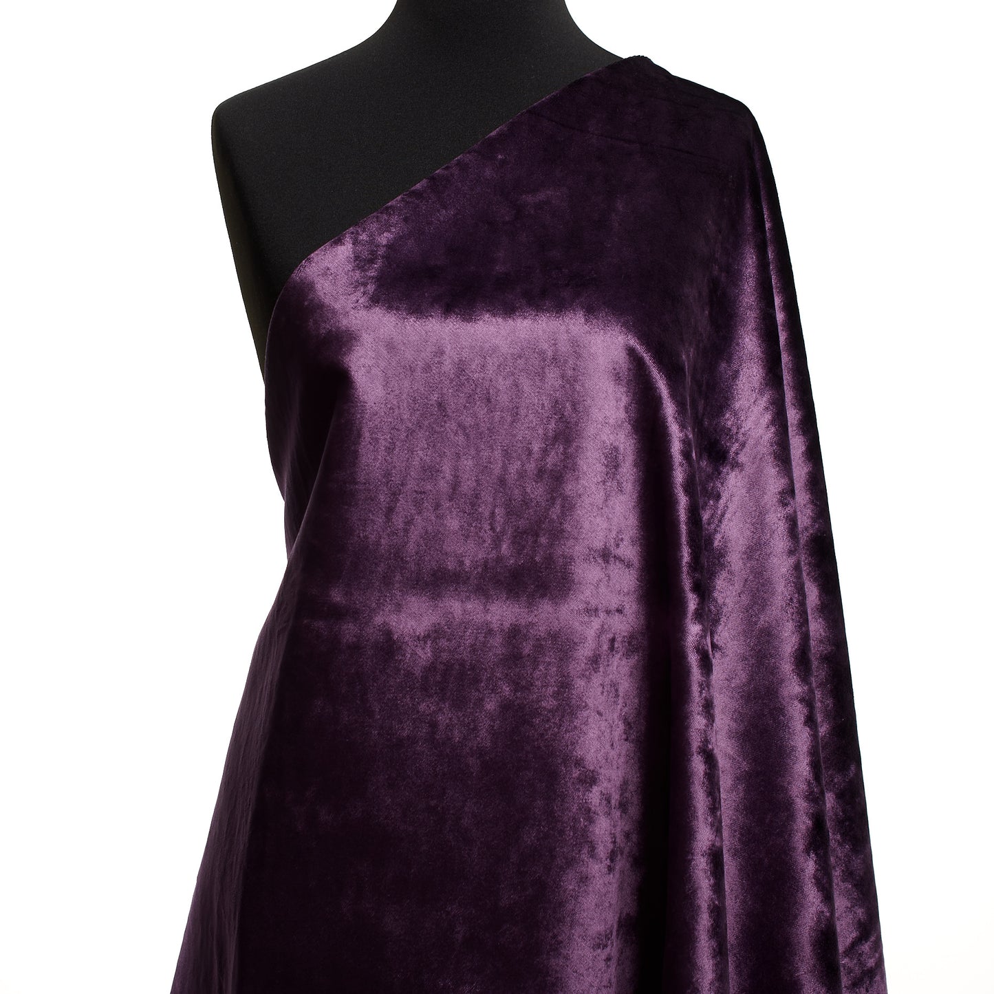 Viscose Cotton Velvet - Phlox textile image 2