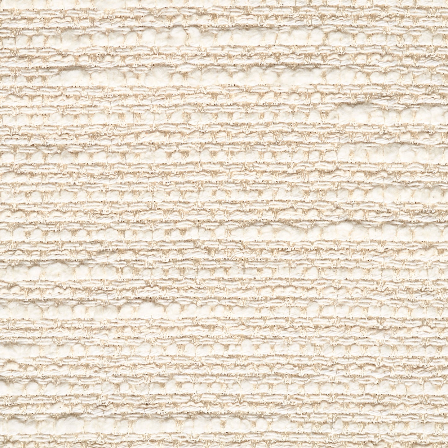 Textured Chennile Slub Yarn Cotton - Antique White textile image 3