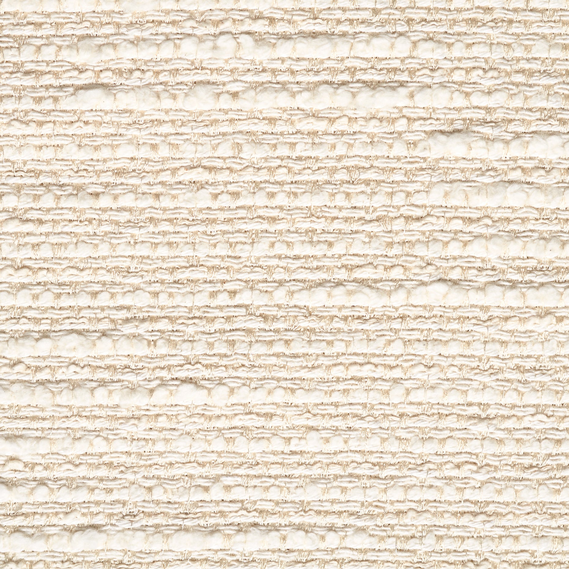 Textured Chennile Slub Yarn Cotton - Antique White textile image 3