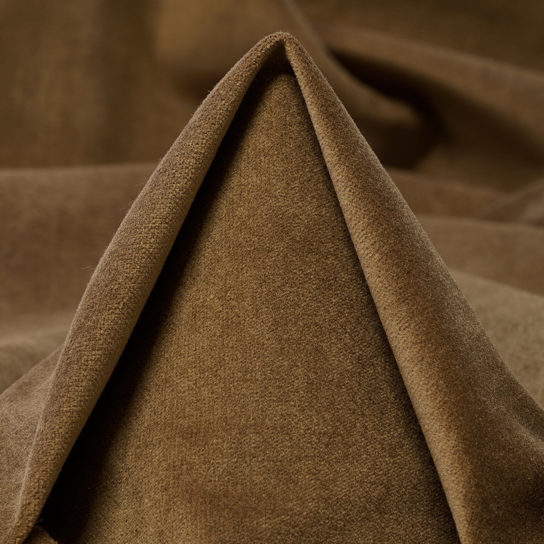 Cotton Velvet - Coca Mocha textile image 1