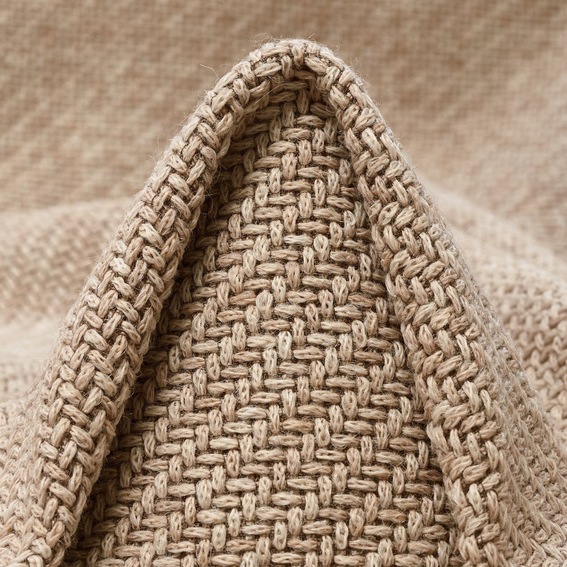 Luxury Wool Alpaca Micro Structure - Oyster textile image 2