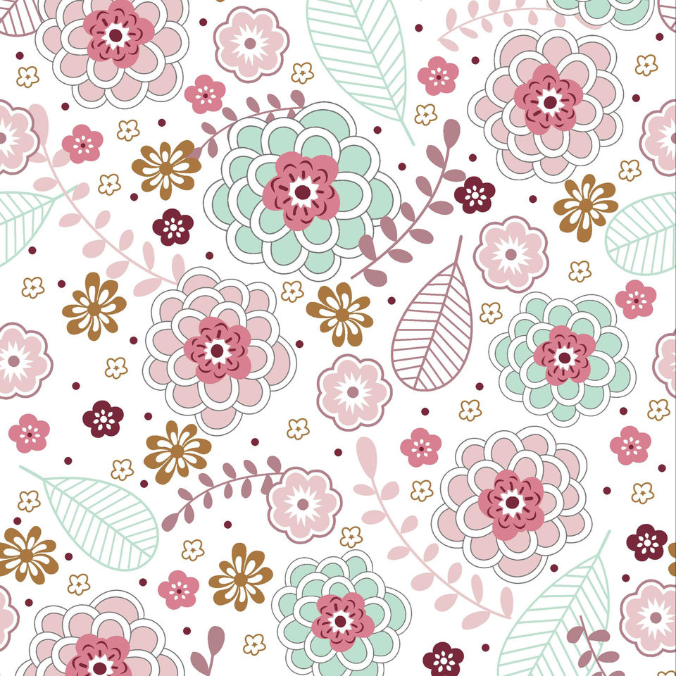 Rayon Stretch Knit Printed Fabric - 95% Rayon / 5% Spandex, 195 cm, 180 g/m²