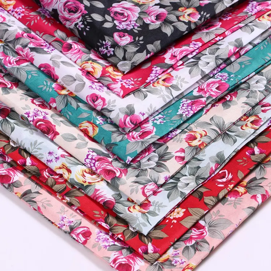 Polyester Chiffon Printed Fabric - 100% Polyester, 57/58", 120 GSM