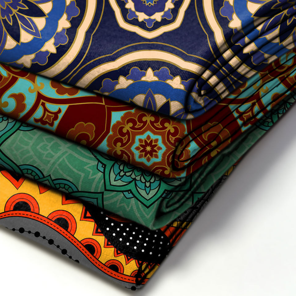 Polyester Stretch Printed Fabric - 94% Polyester / 6% Spandex, 47/48", 250GSM