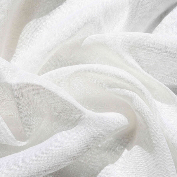 Gauze Hemp Fabric - Off White textile image 1
