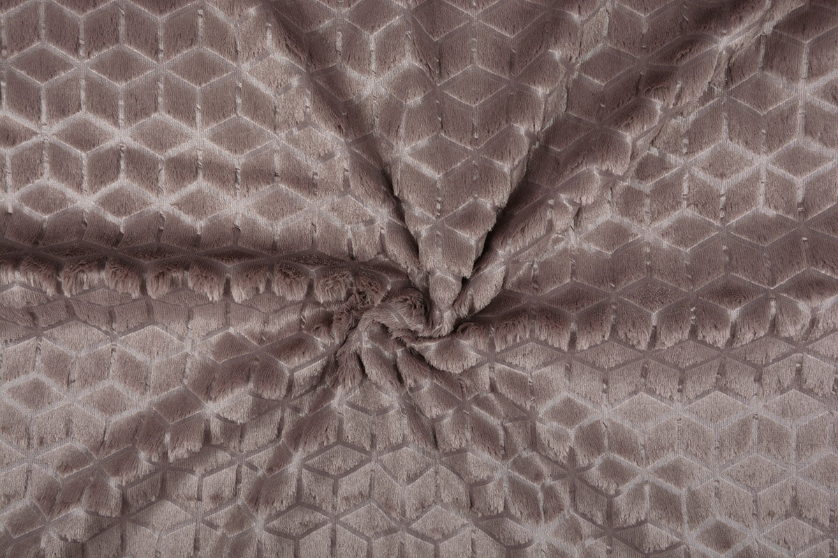 Fantasy Fur Mauve - 100% Polyester, ± 145/150 cm, ± 270 gram/m²