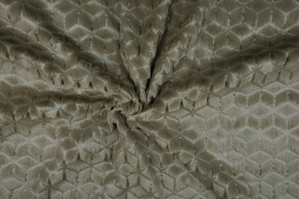 Fantasy Fur Taupe - 100% Polyester, 145/150 cm, ± 270 gram/m²