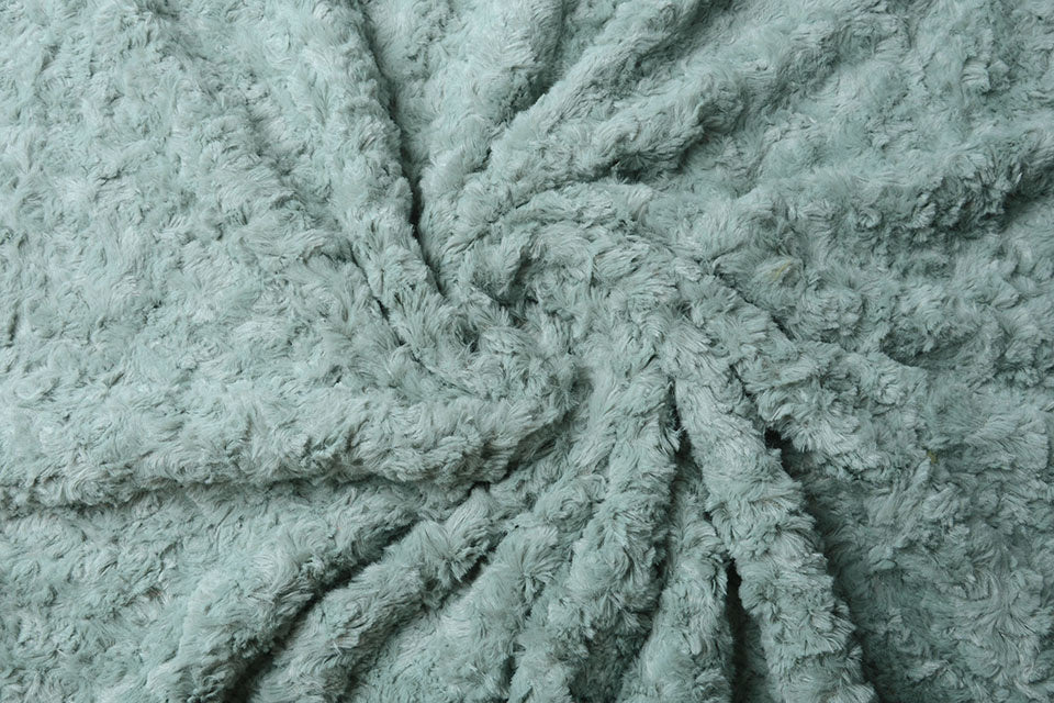 Hairy Fur Astranimo Old Green - 100% Polyester, ± 140 cm, ± 350 gram/m²