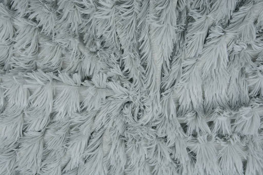 Hairy Fur Line Grey - 100% Polyester, 145/150 cm, ± 240 gram/m²