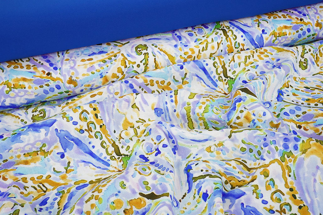 Linenlook Viscose Stretch Cilia Multi 1 secondary textile image