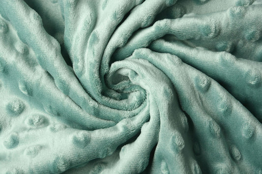 Minky Fleece Jade - Old Green - 100% Polyester, ± 150 cm, ± 260 gram/m²