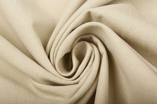 100% Washed Cotton Beige - 100% Cotton, ± 140 cm, ± 140 gram/m²