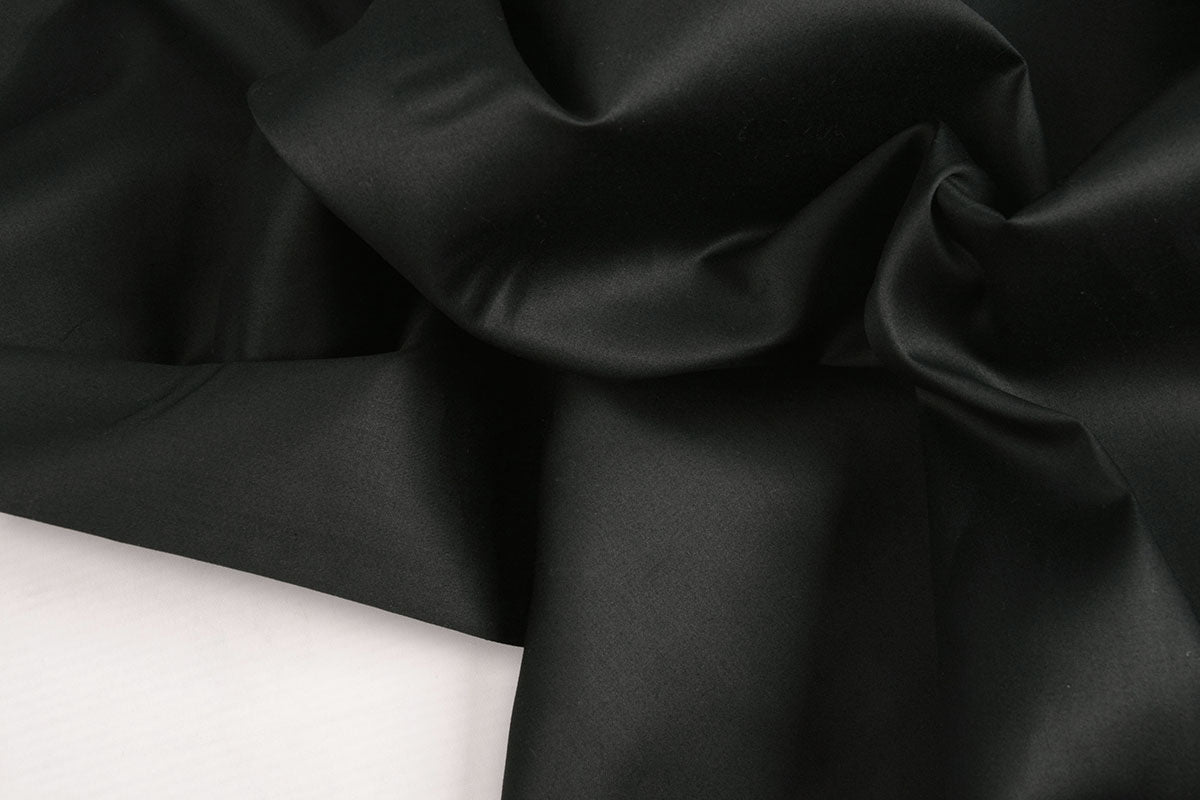 Cotton Satin Black secondary textile image