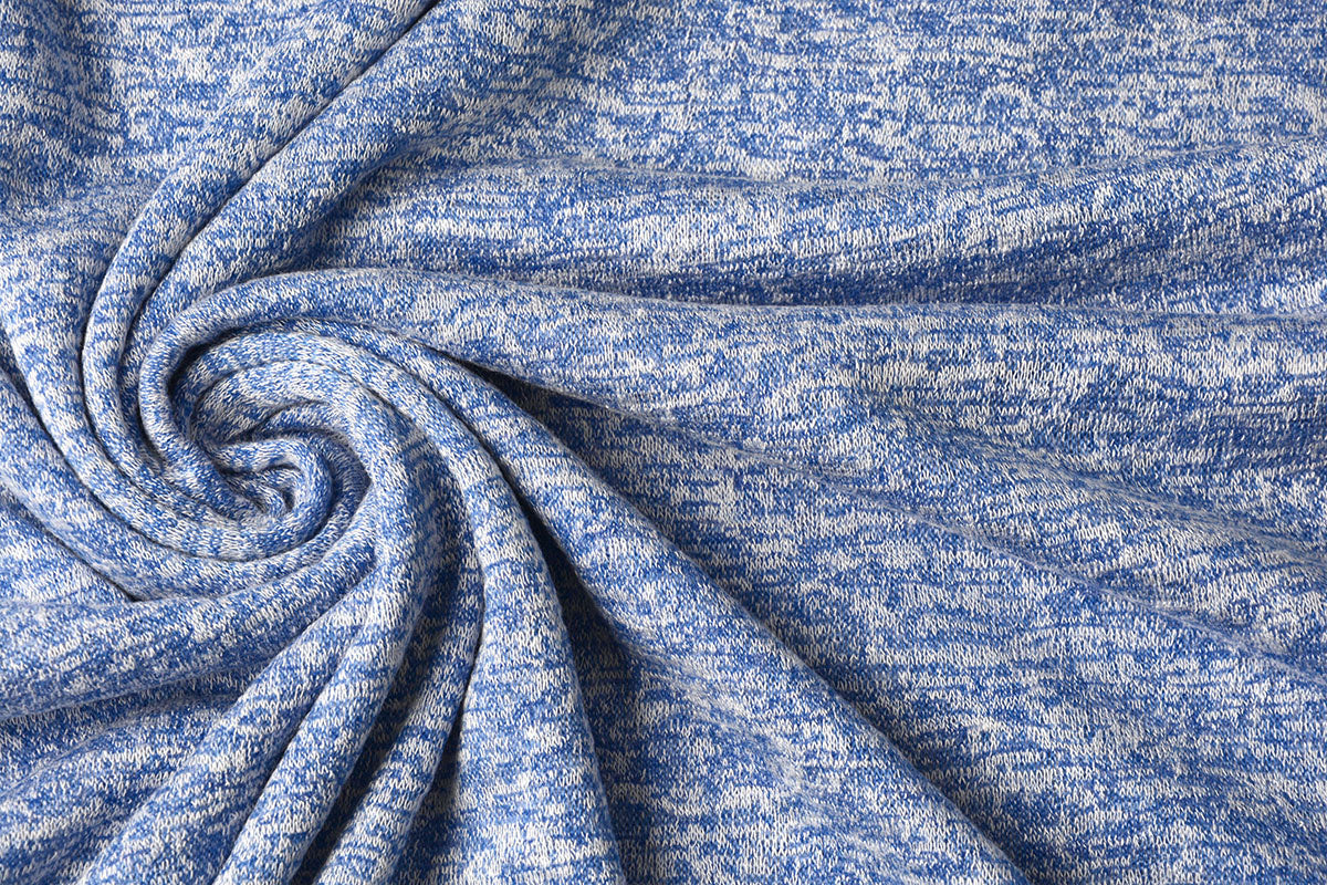 Summer Jersey Blue Melange secondary textile image