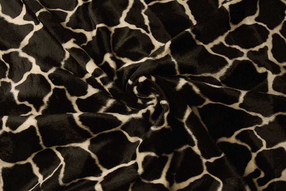 Velboa Giraf - 100% Polyester, ± 140/150 cm, ± 250 gram/m²