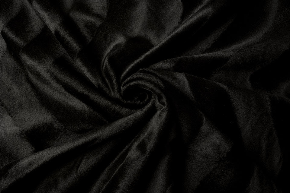Velboa Uni Black - 100% Polyester, ± 140/150 cm, ± 250 gram/m²