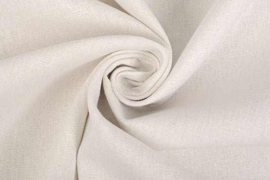 Viscose Linen Off-white - 70% Linen 30% Viscose, ± 140 cm, ± 185 gram/m²