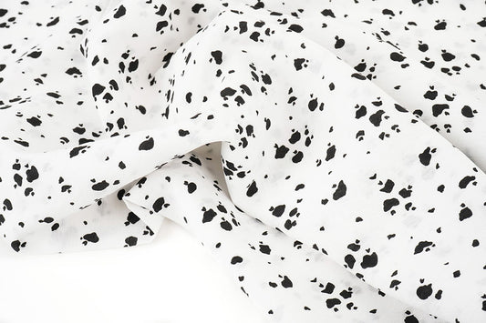 Washed Viscose Spots - 80% Viscose 20% Nylon, ± 150 cm, ± 80-85 gram/m²